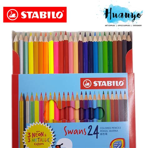 stabilo colored pencils